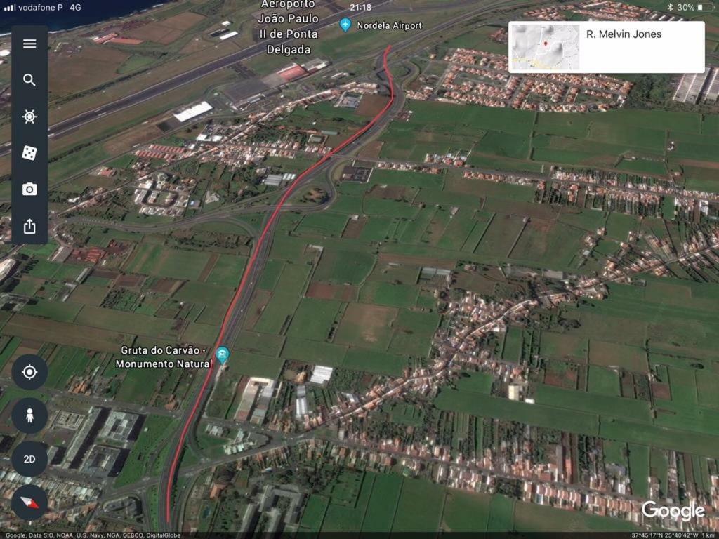 Appartamento Apartamento Parque Urbano Ponta Delgada Esterno foto